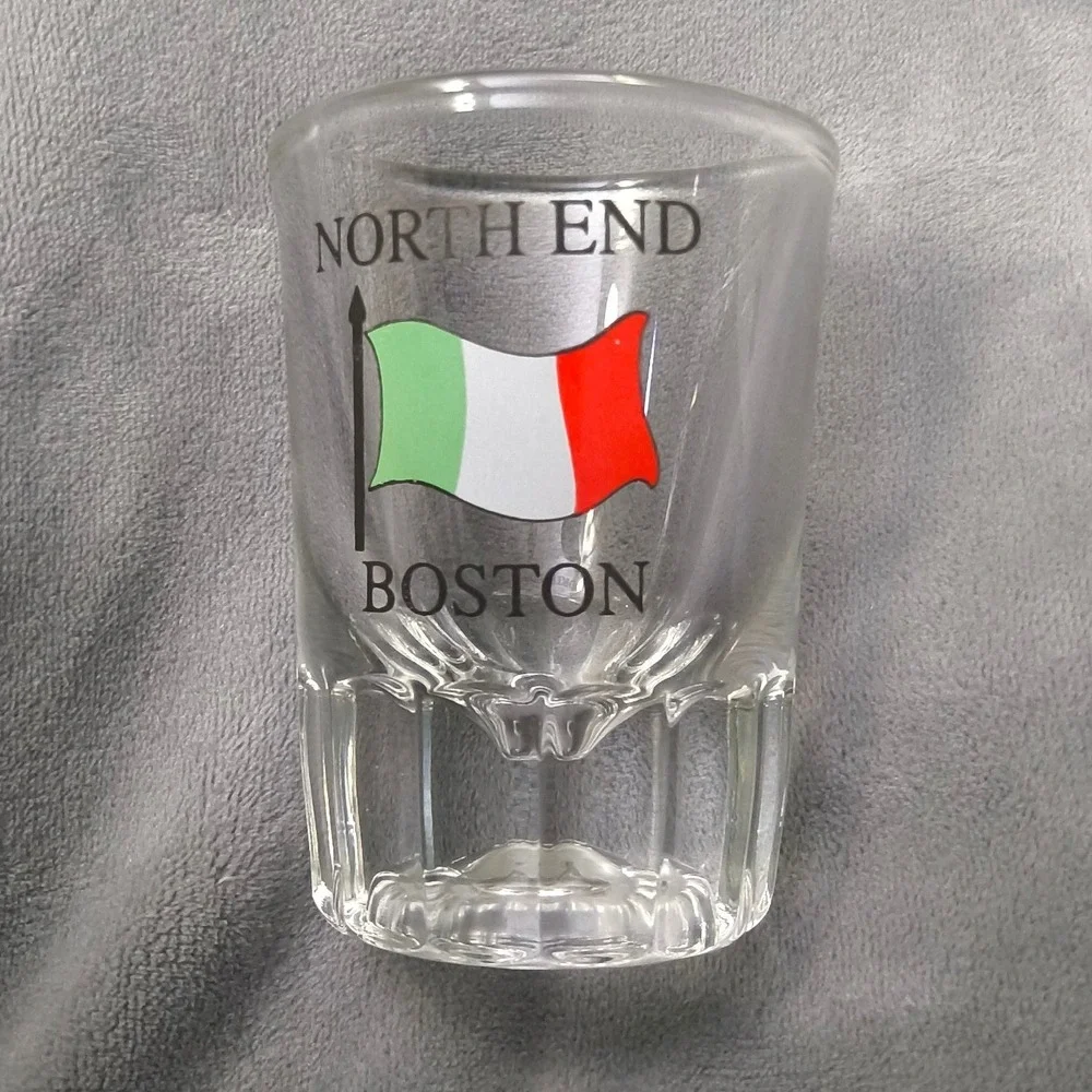 North End Boston Shot Glass